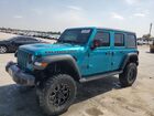 2020 Jeep Wrangler Unlimited Rubicon Blue vin: 1C4HJXFN2LW335192