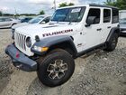 2021 Jeep Wrangler Unlimited Rubicon White vin: 1C4HJXFN9MW511737