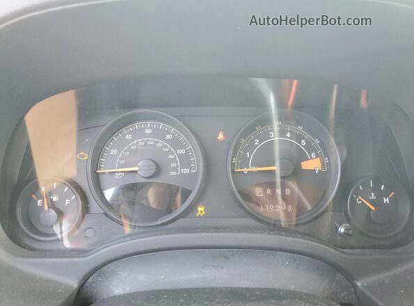 1C4NJCBAXGD615796 2016 JEEP COMPASS White Вид щитка приладів