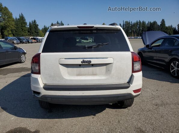 1C4NJCBAXGD615796 2016 JEEP COMPASS White Вид ззаду