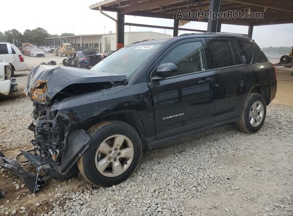 1C4NJCEB6GD664627 2016 JEEP COMPASS Black Vista tres cuartos delantera izquierda