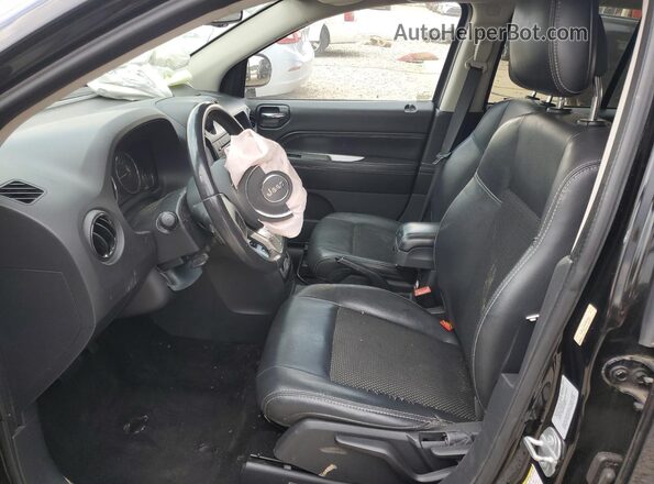 1C4NJCEB6GD664627 2016 JEEP COMPASS Black Vista interior delantera