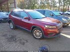 2020 Jeep Cherokee Latitude Fwd Red vin: 1C4PJLCB1LD632156