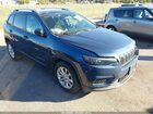 2020 Jeep Cherokee Latitude Fwd Blue vin: 1C4PJLCB4LD556755