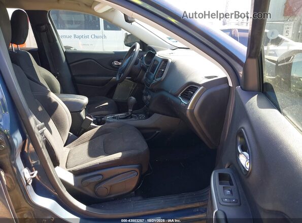 1C4PJLCB4MD125544 2021 JEEP CHEROKEE Gray Widok wnętrza z przodu