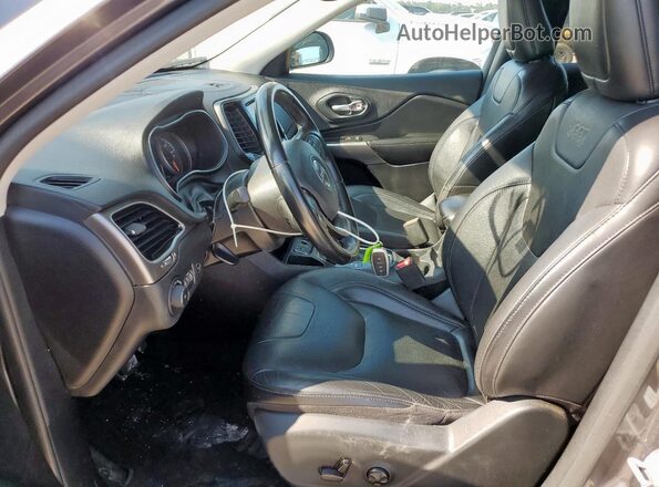 1C4PJLDB5LD535458 2020 JEEP CHEROKEE Серый Вид салона спереди