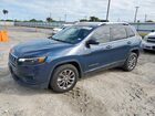 2020 Jeep Cherokee Latitude Plus Gray vin: 1C4PJLLB0LD557143