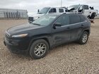 2017 Jeep Cherokee Latitude Black vin: 1C4PJMCS2HW655849