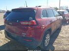 2017 Jeep Cherokee Latitude 4x4 Красный vin: 1C4PJMCS4HW587957