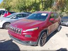 2017 Jeep Cherokee Latitude 4x4 Красный vin: 1C4PJMCS4HW587957