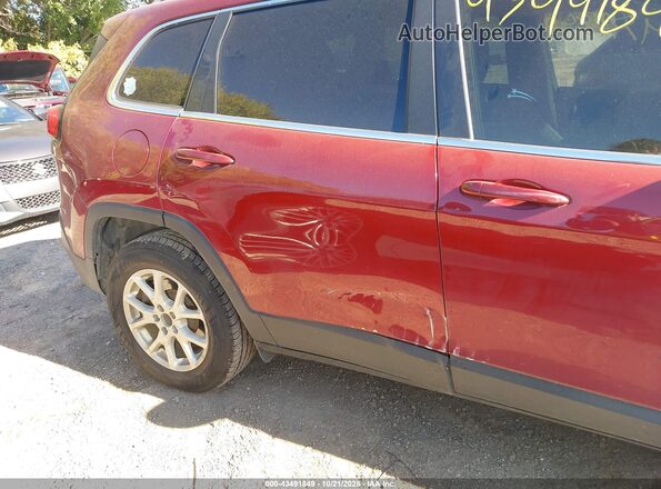 1C4PJMCS4HW587957 2017 JEEP CHEROKEE Красный Вид спереди