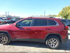 2017 Jeep Cherokee Latitude 4x4 Красный vin: 1C4PJMCS4HW587957