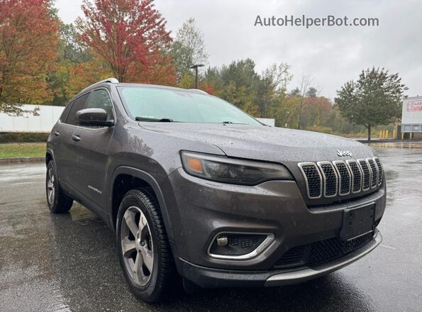 1C4PJMDX3MD217213 2021 JEEP CHEROKEE Угольный Передняя левая четверть