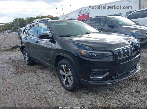 1C4PJMDX5ND514565 2022 JEEP CHEROKEE Черный Передняя правая четверть