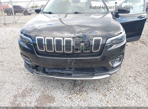 1C4PJMDX5ND514565 2022 JEEP CHEROKEE Черный Вид спереди