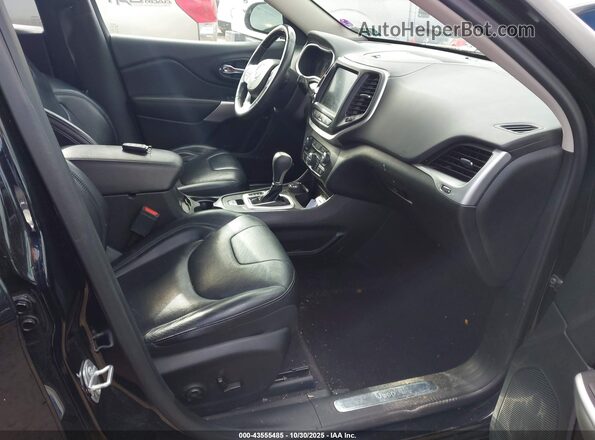 1C4PJMJX4JD529072 2018 JEEP CHEROKEE Черный Вид салона спереди