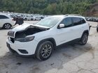 2020 Jeep Cherokee Latitude Plus White vin: 1C4PJMLB4LD590927