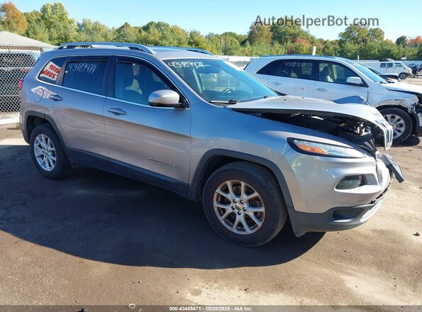 1C4PJMLX8JD514992 2018 JEEP CHEROKEE Серый Передняя правая четверть