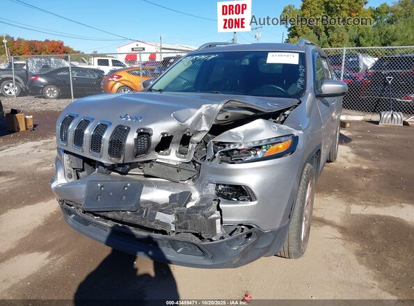 1C4PJMLX8JD514992 2018 JEEP CHEROKEE Серый Вид спереди