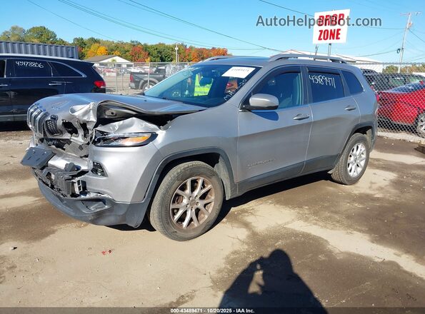 1C4PJMLX8JD514992 2018 JEEP CHEROKEE Серый Передняя левая четверть
