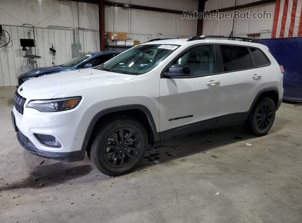 1C4PJMMB4PD112284 2023 JEEP CHEROKEE White Առջևի ձախ երեք քառորդ տեսարան
