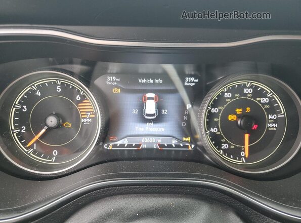 1C4PJMMB5PD110074 2023 JEEP CHEROKEE White Instrument cluster view
