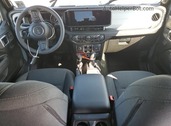 1C4PJXDG3SW541796 2025 JEEP WRANGLER Серый Вид панели приборов