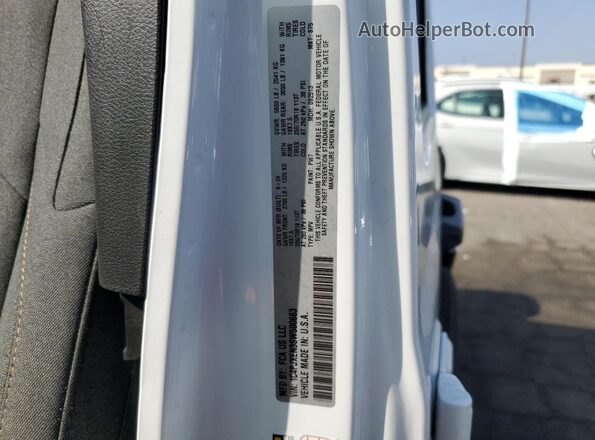 1C4PJXEN3SW500663 2025 JEEP WRANGLER Белый Вид наклейки с VIN-кодом