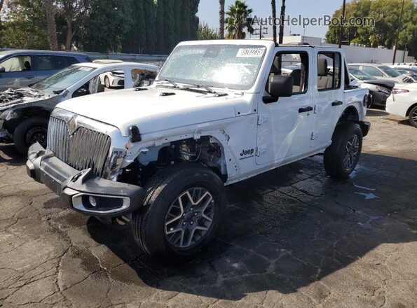 1C4PJXEN3SW500663 2025 JEEP WRANGLER Белый Передняя левая четверть