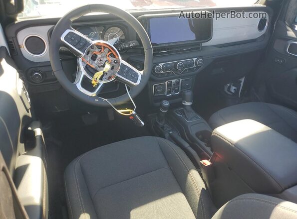 1C4PJXEN3SW500663 2025 JEEP WRANGLER Белый Вид панели приборов