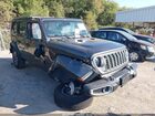 2025 Jeep Wrangler 4-door Sahara 4x4 Gray vin: 1C4PJXEN8SW528345