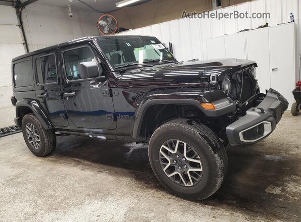 1C4PJXENXSW587655 2025 JEEP WRANGLER Black Передня права чверть