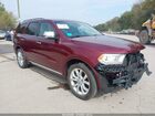 2016 Dodge Durango Citadel Burgundy vin: 1C4RDHEG7GC353196
