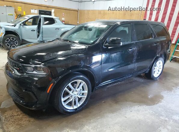 1C4RDJDG2SC553615 2025 DODGE DURANGO Черный Передняя левая четверть