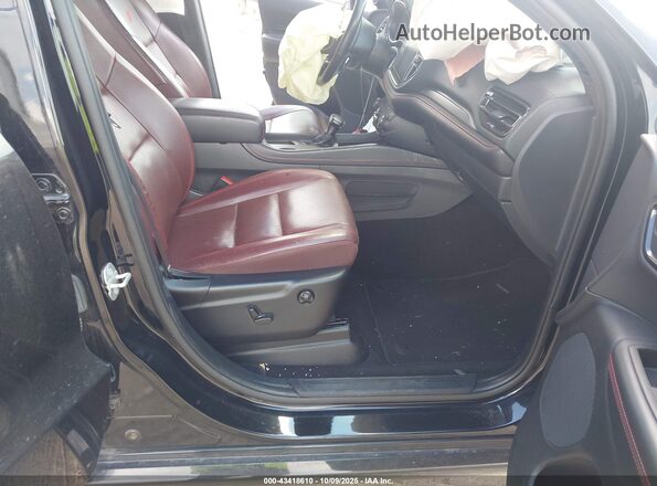 1C4RDJDGXPC668261 2023 DODGE DURANGO Черный Вид салона спереди