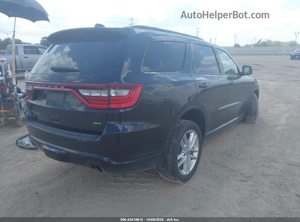 1C4RDJDGXPC668261 2023 DODGE DURANGO Черный Задняя правая четверть