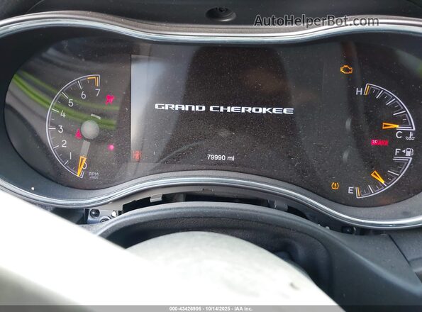 1C4RJEAG0KC690136 2019 JEEP GRAND CHEROKEE Серый Вид задних сидений