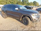 2018 Jeep Grand Cherokee Limited 4x2 Gray vin: 1C4RJEBG6JC481271