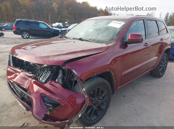 1C4RJFAGXMC772416 2021 JEEP GRAND CHEROKEE Maroon Առջևի ձախ երեք քառորդ տեսարան