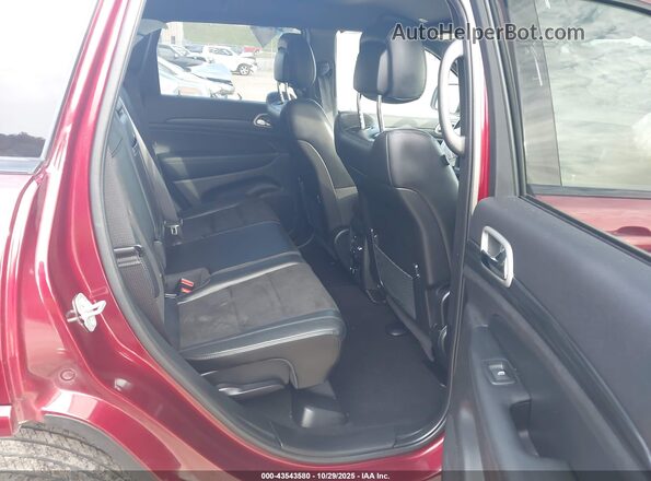 1C4RJFAGXMC772416 2021 JEEP GRAND CHEROKEE Maroon VIN կոդի պիտակի տեսք