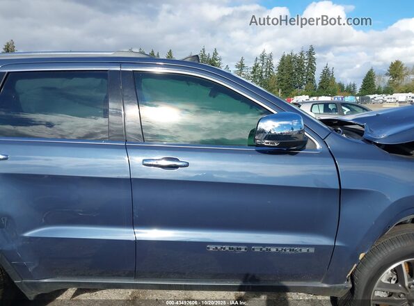 1C4RJFBG6MC671212 2021 JEEP GRAND CHEROKEE Синий Вид задней части салона