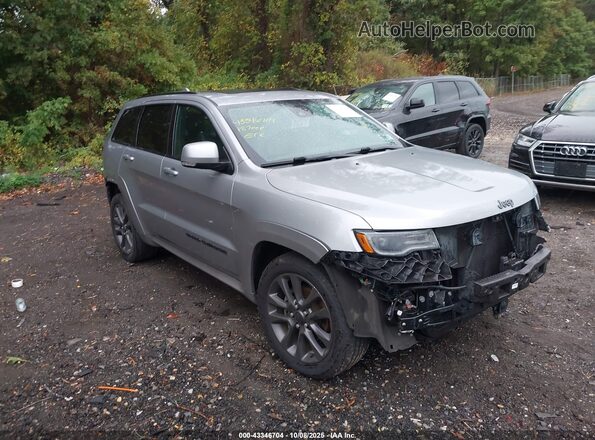 1C4RJFCGXJC298122 2018 JEEP GRAND CHEROKEE Silver Delantero derecho
