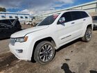2018 Jeep Grand Cherokee Overland White vin: 1C4RJFCM9JC401438