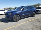 2017 Jeep Grand Cherokee Overland Blue vin: 1C4RJFCT9HC697479
