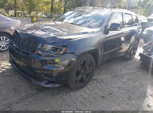 1C4RJFDJ9HC855574 2017 JEEP GRAND CHEROKEE Black წინა მარცხენა ხედი სამი მეოთხედიდან