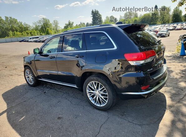 1C4RJFJG7HC948778 2017 JEEP GRAND Черный Задняя левая четверть