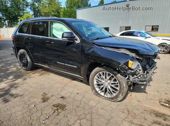 1C4RJFJG7HC948778 2017 JEEP GRAND Черный Передняя правая четверть