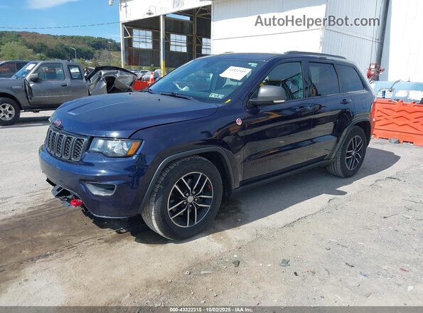 1C4RJFLG7JC422380 2018 JEEP GRAND CHEROKEE Blue Przód lewy