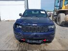 2018 Jeep Grand Cherokee Trailhawk 4x4 Blue vin: 1C4RJFLG7JC422380