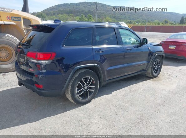 1C4RJFLG7JC422380 2018 JEEP GRAND CHEROKEE Blue Tył prawy